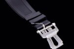GR Factory Patek Philippe Nautilus 5726 40mm Steel Black Rubber Strap White Dial - Image 8