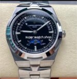 GR Factory Vacheron Constantin Moonphase Retrograde Date Overseas 41mm Full Steel Black Dial