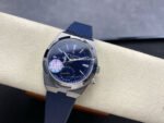 GR Factory Vacheron Constantin Overseas Dual Time 7900V-110A-B334 41mm Steel Rubber Strap Blue Dial - Image 4