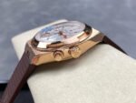 GR Factory Vacheron Constantin Overseas Dual Time 7900V/000R-B336 41mm Gold Rubber Strap Silver Dial - Image 6