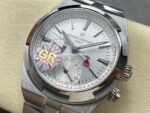 GR Factory Vacheron Constantin Overseas Dual Time 7900V/110A-B333 41mm Full Steel Silver Dial - Image 3