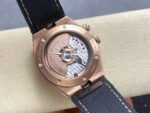 GR Factory Vacheron Constantin Overseas Dual Time 7920V/210R-B965 41mm Gold Leather Strap Green Dial - Image 7
