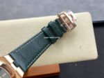 GR Factory Vacheron Constantin Overseas Dual Time 7920V/210R-B965 41mm Gold Leather Strap Green Dial - Image 8