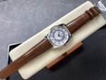 GR Factory Vacheron Constantin Quai de l'Ile 4500S/000A-B195 41mm Steel Brown Leather Strap Arabic Numerals Silver Dial - Image 4