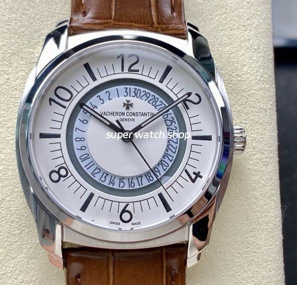 GR-Factory-Vacheron-Constantin-Quai-de-lIle-4500S000A-B195-41mm-1-1.jpg GR Factory Vacheron Constantin Quai de l'Ile 4500S/000A-B195 41mm Steel Brown Leather Strap Arabic Numerals Silver Dial - Image 1