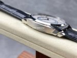 GR Factory Vacheron Constantin Quai de l'Ile 4500S/000A-B195 41mm Steel Black Leather Strap Arabic Numerals Silver Dial - Image 3