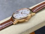 GT Factory Omega De Ville Co-Axial 434.53.40.20.02.001 40mm Rose Gold Leather Strap Rose Gold Point&Roman Number Silver Pupil Dial - Image 6