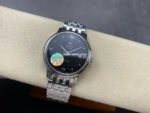 GT Factory Omega De Ville Prestige 424.10.40.20.01.001 39.5mm Full Steel Roman Number Black Dial - Image 5