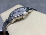 GT Factory Omega De Ville Prestige 424.10.40.20.02.001 39.5mm Full Steel Blue Roman Number Silver Dial - Image 6