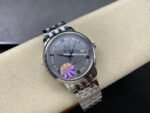 GT Factory Omega De Ville Prestige 424.10.40.20.02.001 39.5mm Full Steel Blue Roman Number Silver Dial - Image 4