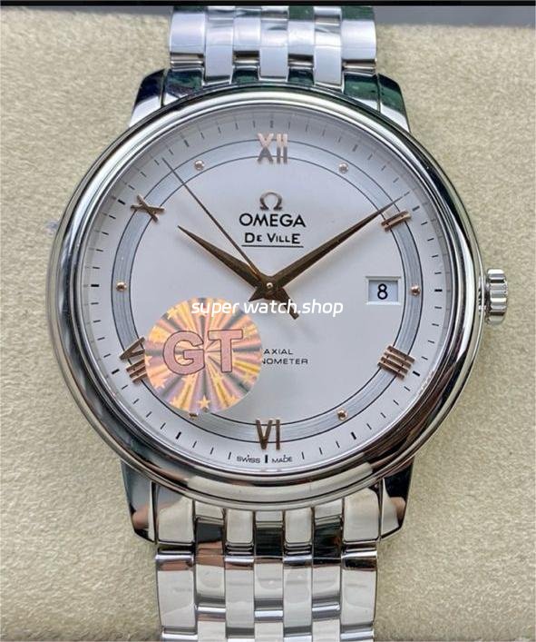 GT-Factory-Omega-De-Ville-Prestige-424.10.40.20.02.002-39.5mm-Full-Steel-Gold-Roman-Number-Silver-Dial-4.jpg GT Factory Omega De Ville Prestige 424.10.40.20.02.002 39.5mm Full Steel Gold Roman Number Silver Dial - Image 1