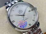 GT Factory Omega De Ville Prestige 424.10.40.20.02.003 39.5mm Full Steel Roman Number White Dial - Image 2