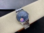 GT Factory Omega De Ville Prestige 424.10.40.20.03.002 39.5mm Full Steel Roman Number Blue Dial - Image 4