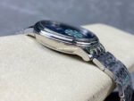 GT Factory Omega De Ville Prestige 424.10.40.20.03.003 39.5mm Full Steel Roman Number Blue Bear Dial - Image 6