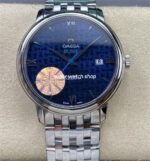 GT Factory Omega De Ville Prestige 424.10.40.20.03.003 39.5mm Full Steel Roman Number Blue Bear Dial