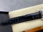 GT Factory Omega De Ville Prestige 424.13.40.20.02.001 39.5mm Steel Leather Strap Roman Number Silver Dial - Image 9