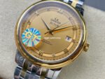 GT Factory Omega De Ville Prestige 424.20.40.20.58.001 39.5mm Half Gold Steel Gold Roman Number Champagne Dial - Image 3