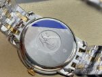 GT Factory Omega De Ville Prestige 424.53.40.20.52.001 39.5mm Half Gold Steel Gold Roman Number Silver Dial - Image 6