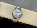 GT Factory Omega De Ville Prestige 434.10.40.20.02.001 40mm Full Steel Point Roman Number Silver Dial - Image 5
