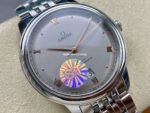 GT Factory Omega De Ville Prestige 434.10.40.20.06.001 40mm Full Steel Rose Gold Point Roman Number Silver Dial - Image 2