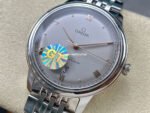 GT Factory Omega De Ville Prestige 434.10.40.20.06.001 40mm Full Steel Rose Gold Point Roman Number Silver Dial - Image 3