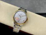 GT Factory Omega De Ville Prestige 434.20.40.20.02.002 40mm Half Gold Steel Gold Point Roman Number Silver Dial - Image 4
