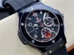 HB Factory Hublot Big Bang 301.CX.130.RX 44mm Steel Rubber Strap Black Dial - Image 2