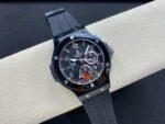 HB Factory Hublot Big Bang 301.CX.130.RX 44mm Steel Rubber Strap Black Dial - Image 4