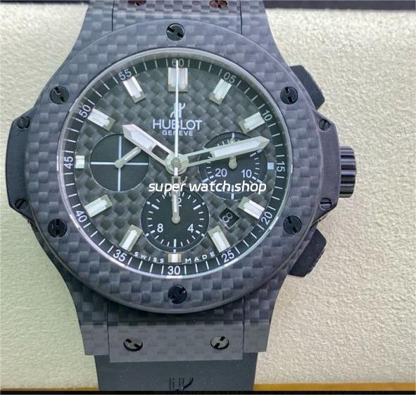 HB-Factory-Hublot-Big-Bang-301.QX_.1724.RX-44mm-Carbon-Rubber-Strap-Black-Dial-5.jpg HB Factory Hublot Big Bang 301.QX.1724.RX 44mm Carbon Rubber Strap Black Dial - Image 1