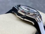 HB Factory Hublot Big Bang Sang Bleu 418.NX.2001.RX.MXM20 45mm Titanium White Rubber Strap Skeletonized White Dial - Image 5