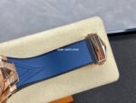 HB Factory Hublot Big Bang Sang Bleu 418.OX.5108.RX.MXM20 45mm Rose Gold Blue Rubber Strap Skeletonized Blue Dial - Image 8