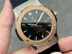 HB Factory Hublot Classic Fusion 542.NO.1181.LR 42mm Steel Rubber Strap Black Dial - Image 2