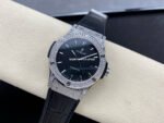 HB Factory Hublot Classic Fusion 542.NX.1171.LR.1704 42mm Titanium Diamond Leather Strap Black Dial - Image 4