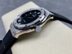 HB Factory Hublot Classic Fusion 542.NX.1171.LR.1704 42mm Titanium Diamond Leather Strap Black Dial - Image 6
