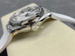 HB Factory Hublot Classic Fusion 550.NS.2200.RW.1804.ORL20 40mm Diamond Steel White Rubber Strap White Dial - Image 6