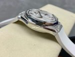 HB Factory Hublot Classic Fusion 550.NS.2200.RW.1804.ORL20 40mm Diamond Steel White Rubber Strap White Dial - Image 5