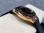 HB Factory Hublot Classic Fusion 550.OS.1800.RX.ORL19 40mm Rose Gold Black Rubber Strap Black Dial - Image 5