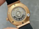 HB Factory Hublot Classic Fusion 565.OX.1480.LR.1204 38mm Rose Gold Leather Strap Black Dial - Image 7