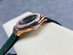 HB Factory Hublot Classic Fusion 565.OX.8980.RX 38mm Rose Gold Leather Strap Green Dial - Image 6