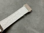 HB Factory Hublot Classic Fusion 582.NX.2610.RX.1204 38mm Diamond Bezel Steel Leather Strap White Dial - Image 8