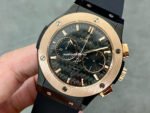 HB Factory Hublot Classic Fusion Chronograph 521.CO.1781.RX 45mm Ceramic Rubber Strap Black Dial - Image 3
