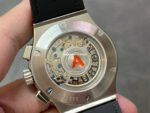 HB Factory Hublot Classic Fusion Racing Grey 521.NX.7071.LR 45mm Titanium Leather Strap Grey Dial - Image 7