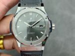 HB Factory Hublot Classic Fusion Racing Grey 542.NX.7071.LR 42mm Titanium Rubber Strap Grey Dial