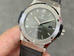 HB Factory Hublot Classic Fusion Racing Grey 542.NX.7071.LR 42mm Titanium Rubber Strap Grey Dial - Image 3