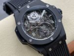 HB Factory Tourbillon Hublot Big Bang 419.CI.0170.RX 45mm Ceramic Rubber Strap Arabic Numerals Skeletonized Dial - Image 2