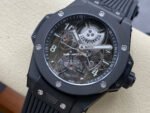 HB Factory Tourbillon Hublot Big Bang 419.CI.0170.RX 45mm Ceramic Rubber Strap Arabic Numerals Skeletonized Dial - Image 3
