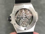 HB Factory Tourbillon Hublot Big Bang 429.NS.0170.RX.YOS 45mm Titanium Rubber Strap Arabic Numerals Skeletonized Dial - Image 7