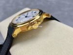 HG Factory Breguet Marine 5817BA129V8 39mm Gold Rubber Strap Silver Dial - Image 6