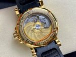 HG Factory Breguet Marine 5817BA129V8 39mm Gold Rubber Strap Silver Dial - Image 7