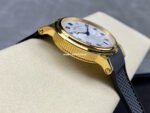 HG Factory Breguet Marine 5817BA129V8 39mm Gold Rubber Strap Silver Dial - Image 5